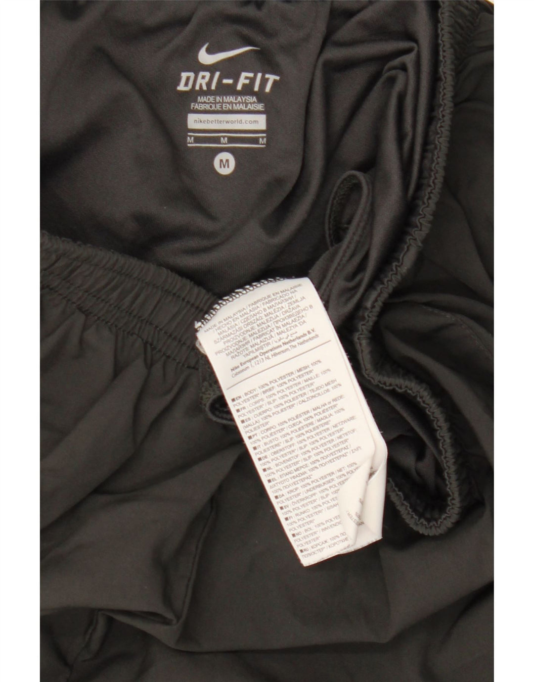 Nike Mens Dri Fit Sport Shorts Medium  Black Colourblock Polyester