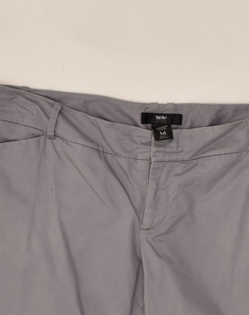 MOSSIMO Womens Casual Shorts US 14 XL W38 Grey Cotton | Vintage Mossimo | Thrift | Second-Hand Mossimo | Used Clothing | Messina Hembry 