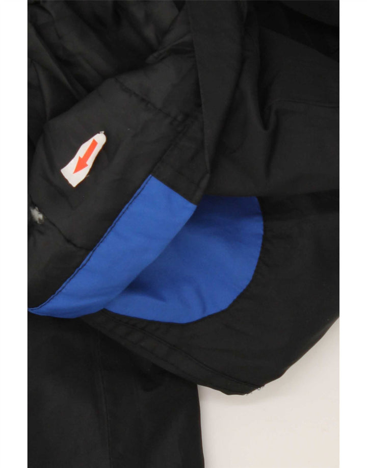 Nebulus Boys Graphic Ski Jumpsuit 7-8 Years Black Colourblock Polyester