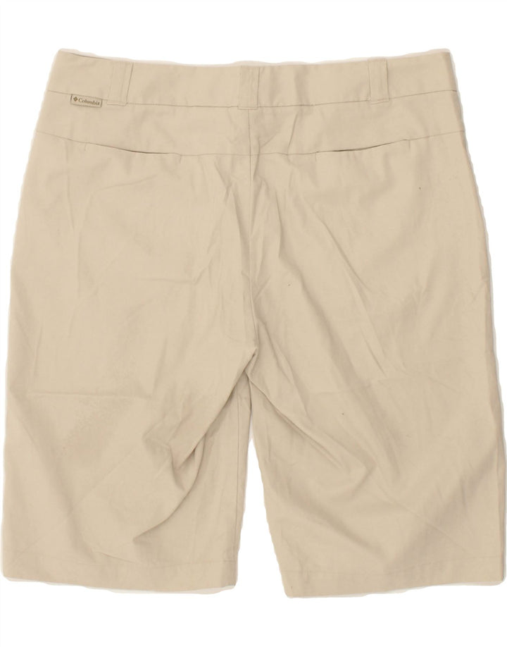 COLUMBIA Womens Chino Shorts US 10 Large W32  Beige Vintage Columbia and Second-Hand Columbia from Messina Hembry 