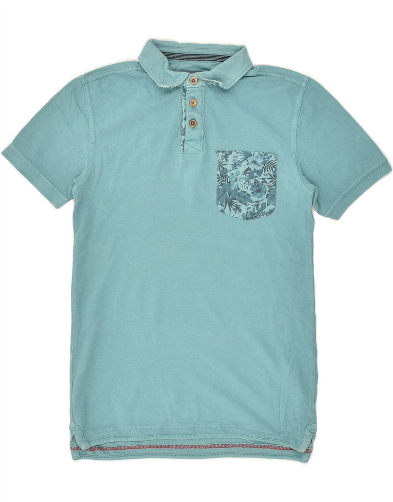 FAT FACE Mens Polo Shirt XS Turquoise Cotton | Vintage Fat Face | Thrift | Second-Hand Fat Face | Used Clothing | Messina Hembry 