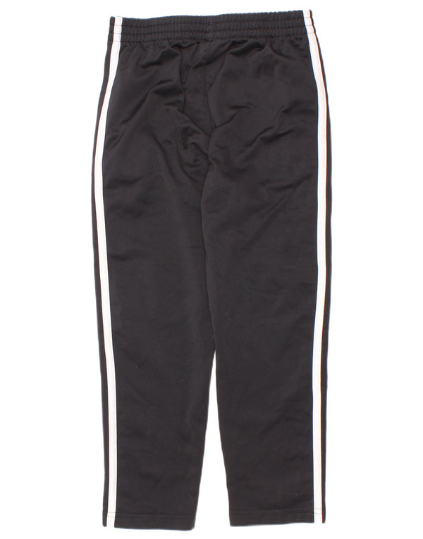 Adidas Boys Tracksuit Trousers 5-6 Years Black Polyester
