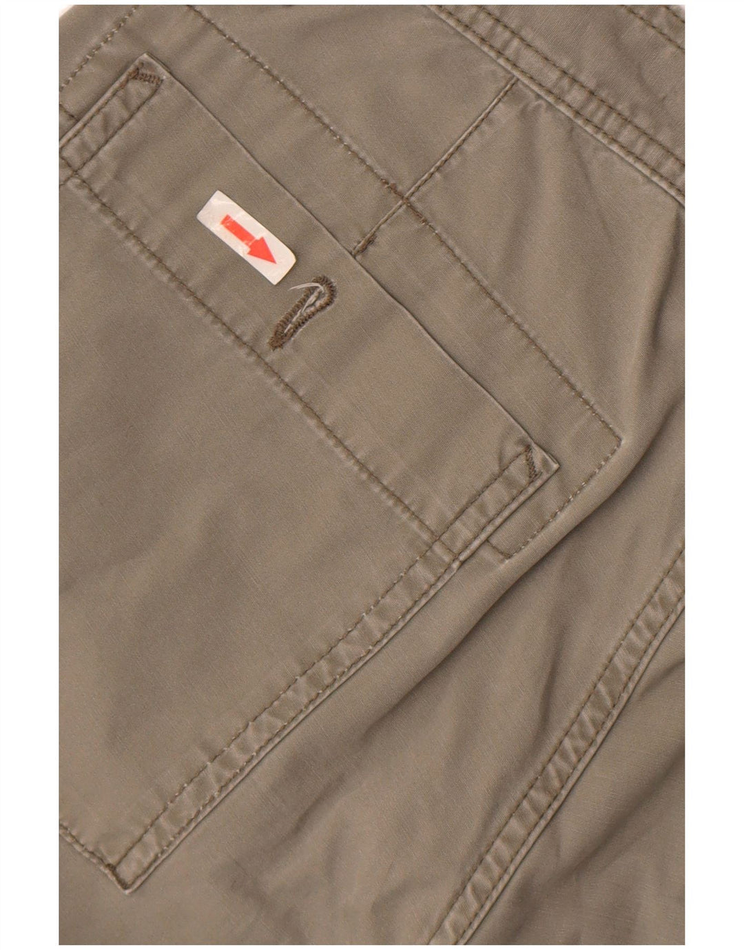 Pierre Cardin Mens Cargo Bermuda Shorts W33 Medium Grey Cotton