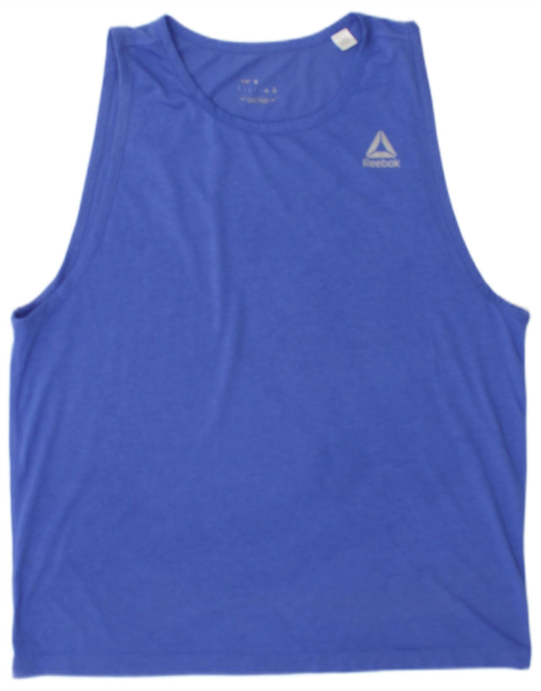ADIDAS Mens Graphic Vest Top Large Blue Polyester