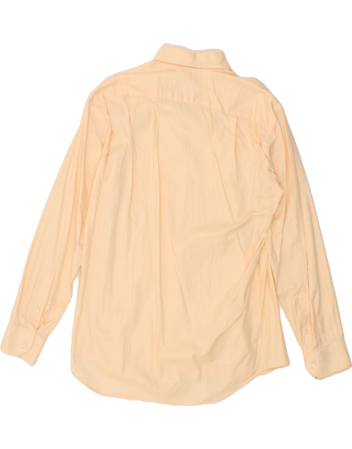 ROCCOBAROCCO Mens Shirt  Size 40 15 3/4 Medium Beige Cotton Vintage Roccobarocco and Second-Hand Roccobarocco from Messina Hembry 