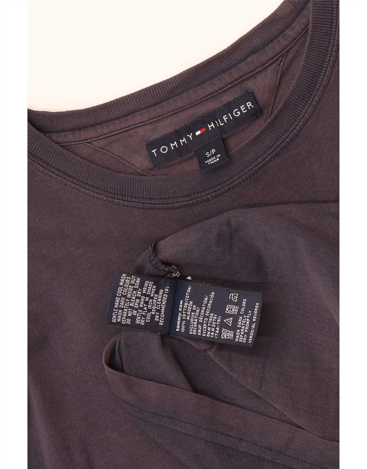 Tommy Hilfiger Mens T-Shirt Top Small Navy Blue Cotton
