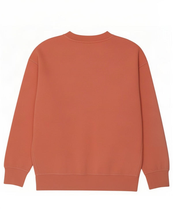 Levi's Womens Graphic Oversized Sweatshirt Jumper UK 6 XS Pink Cotton