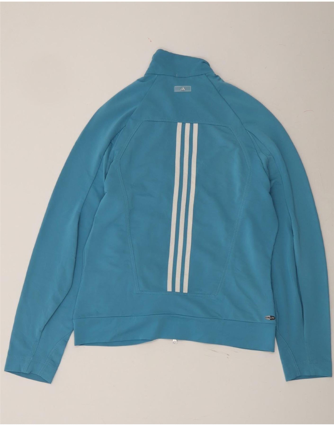 ADIDAS Womens Clima 365 Tracksuit Top Jacket UK 16 Large Blue