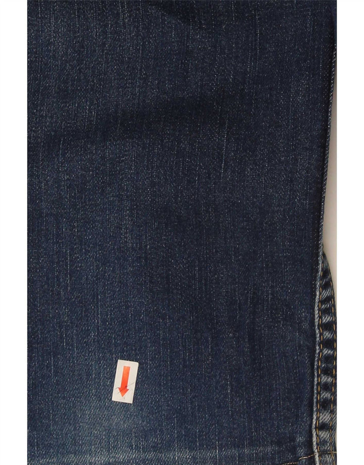Lee Mens Brooklyn Straight Jeans W36 L28 Blue Cotton