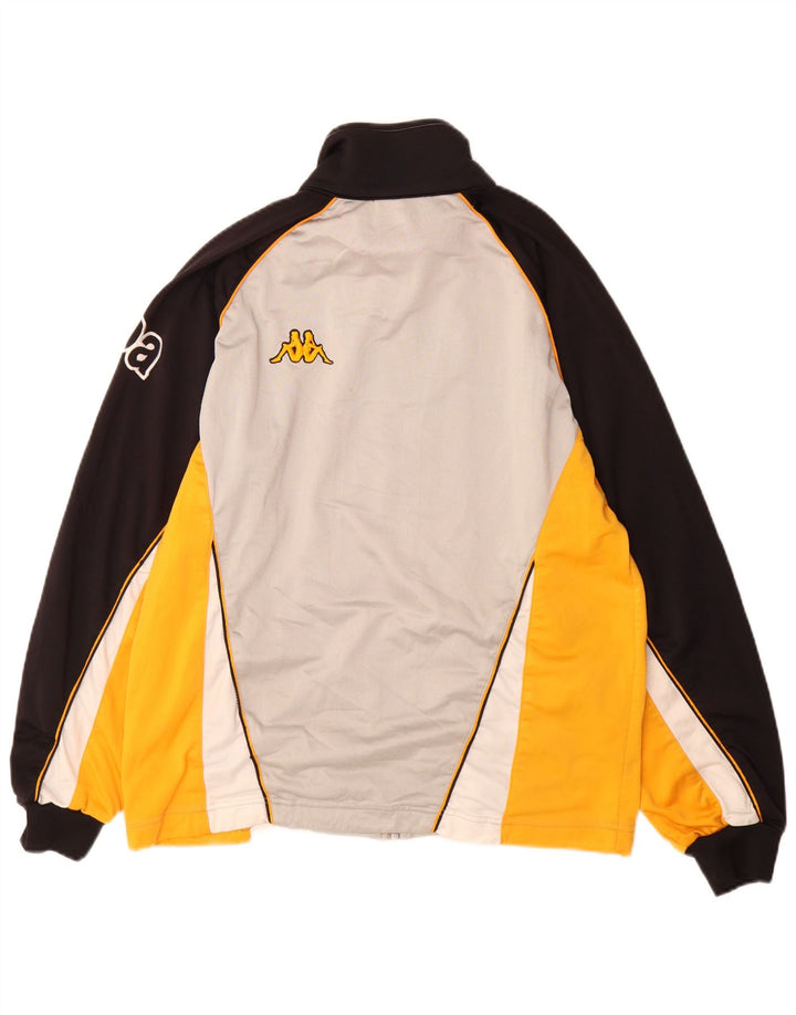 Kappa Mens Graphic Tracksuit Top Jacket Medium Multicoloured Colourblock