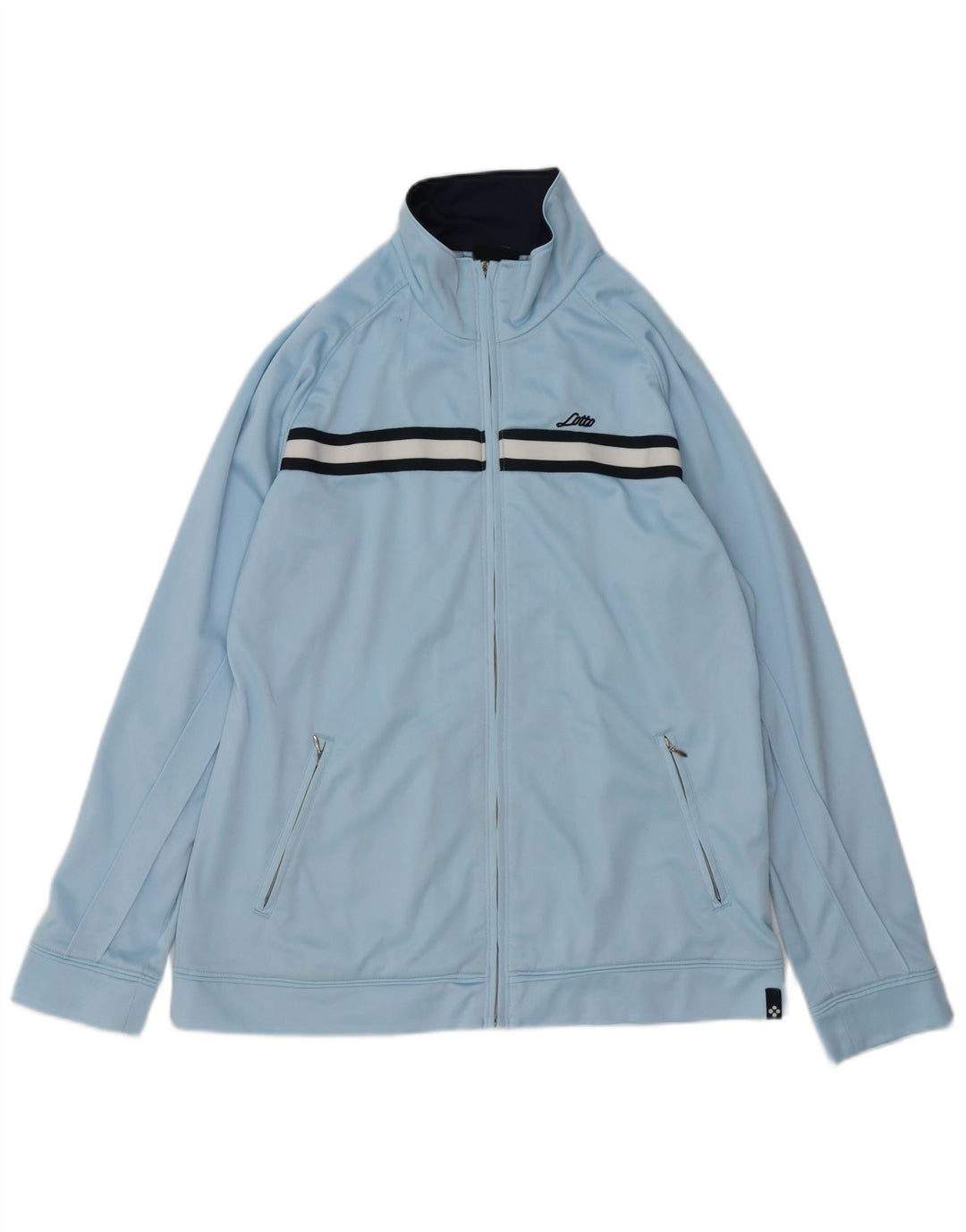 Lotto Womens Tracksuit Top Jacket UK 20 2XL Blue