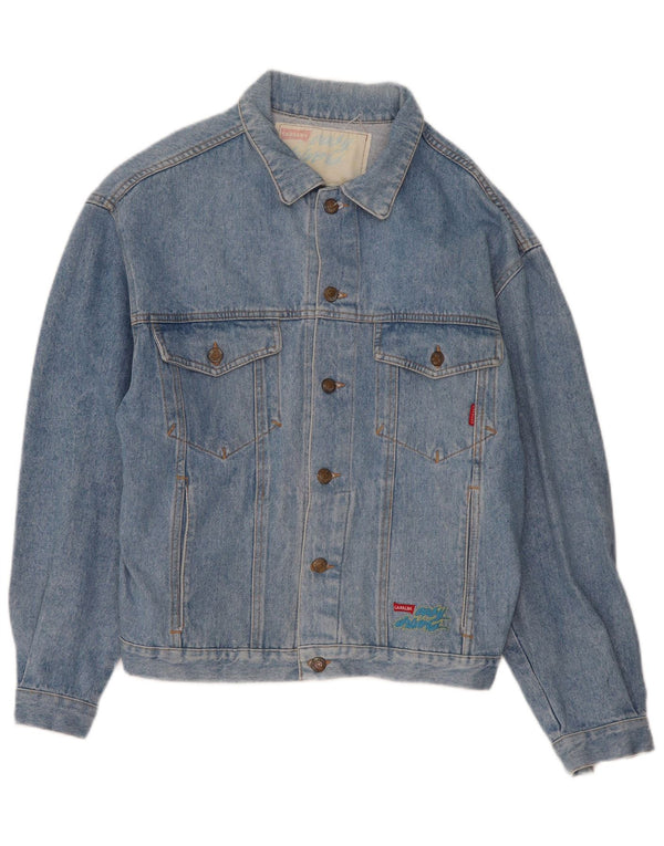 Carrera Mens Denim Jacket UK 38 Medium Blue