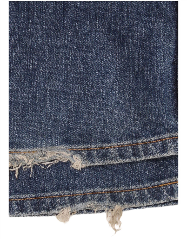 Wrangler Mens Evolution Straight Jeans W32 L34 Blue Cotton