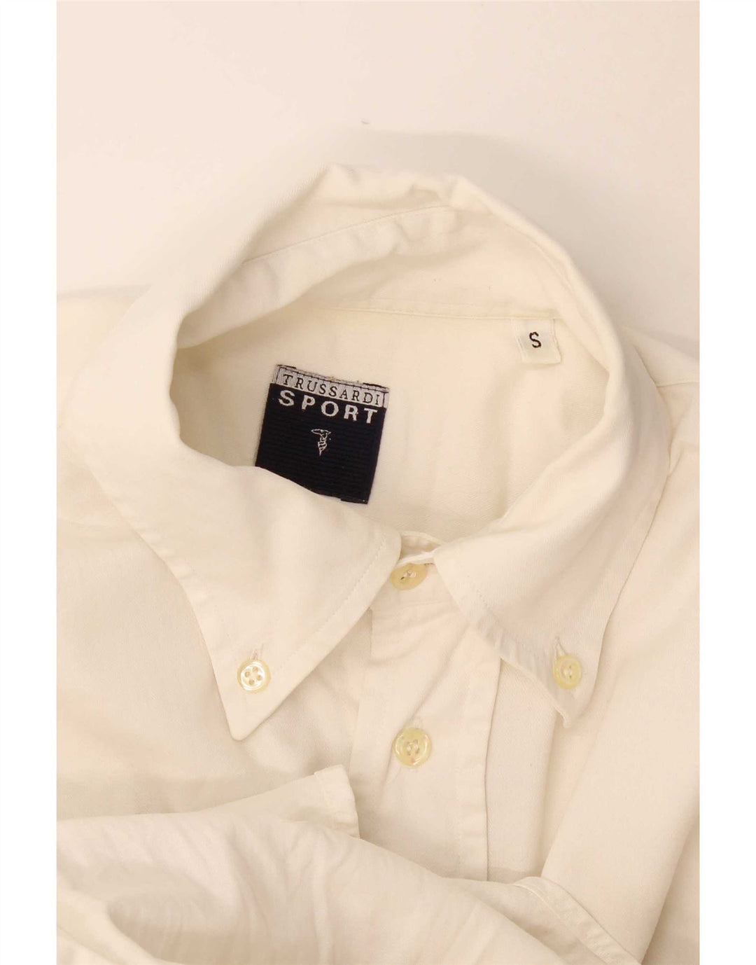 Trussardi Mens Shirt Small White