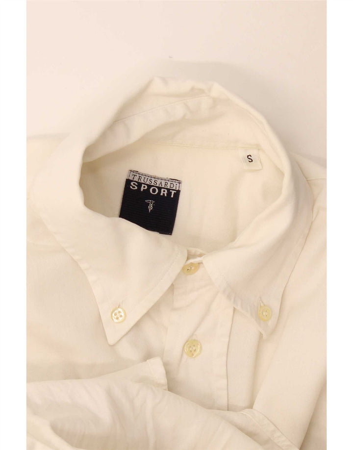 Trussardi Mens Shirt Small White