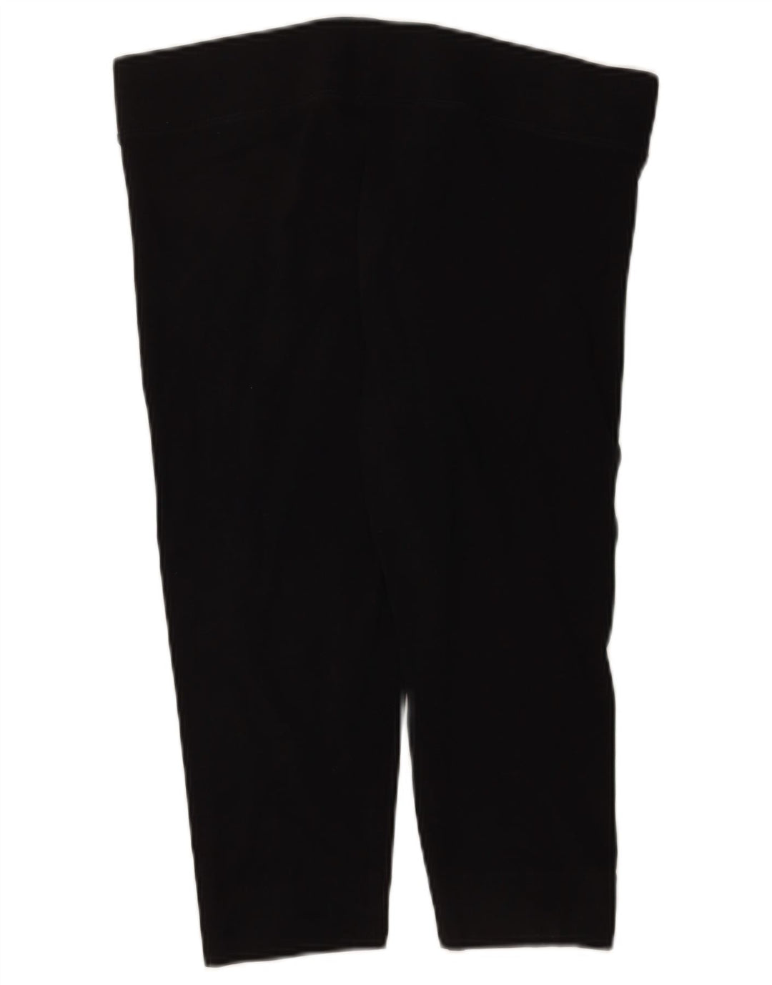 Marks & Spencer Womens Capri Leggings UK 16 Large Black Cotton