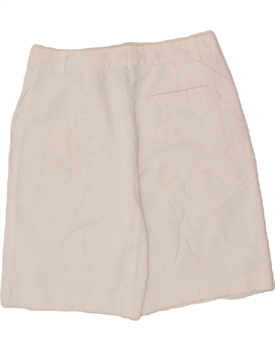 IZOD Womens Casual Shorts US 4 Small W28 White Cotton Vintage Izod and Second-Hand Izod from Messina Hembry 