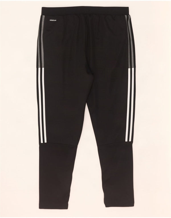 Adidas Mens Aeroready Tracksuit Trousers XL Black Polyester