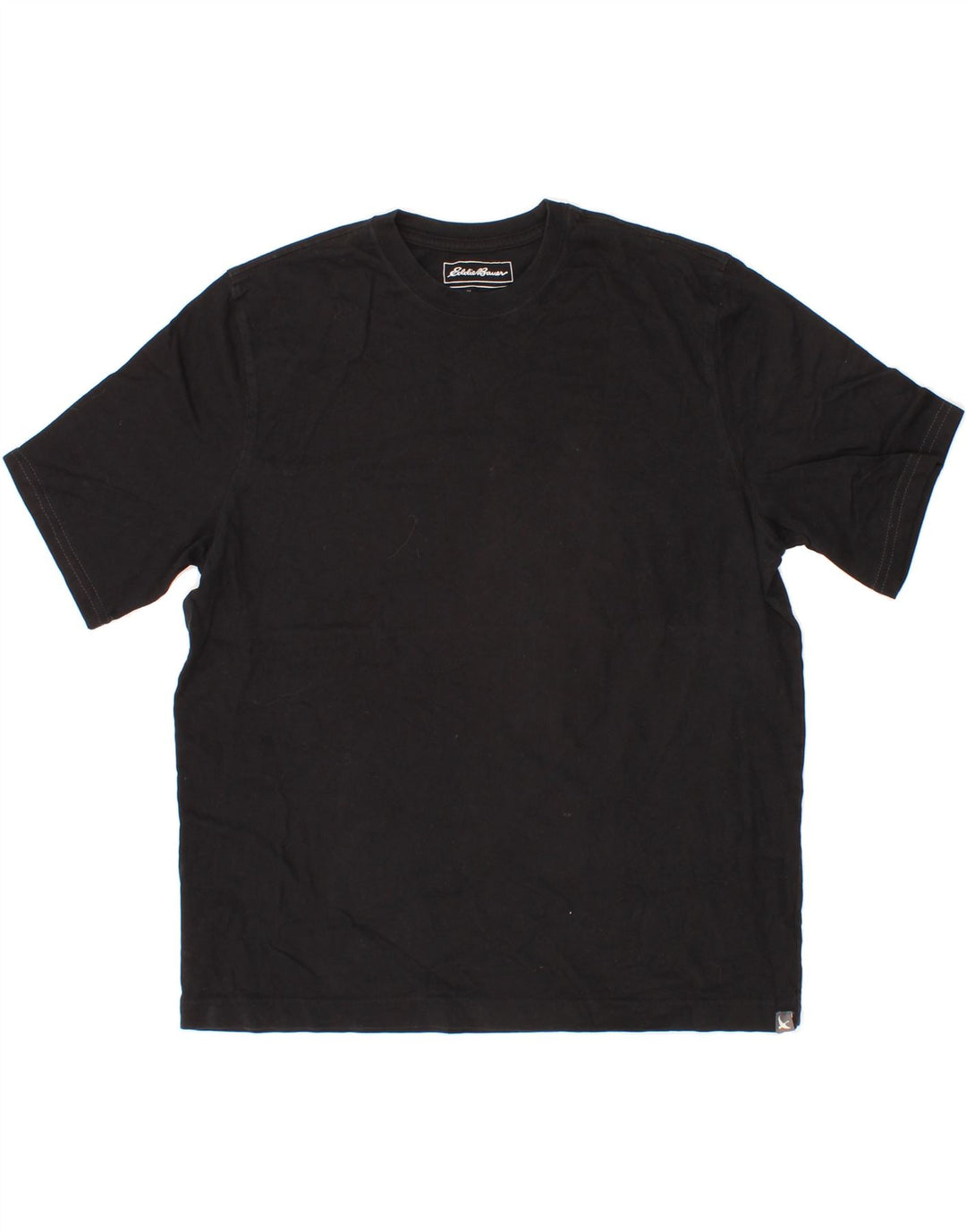 EDDIE BAUER Mens T-Shirt Top Large Black Cotton Vintage Eddie Bauer and Second-Hand Eddie Bauer from Messina Hembry 