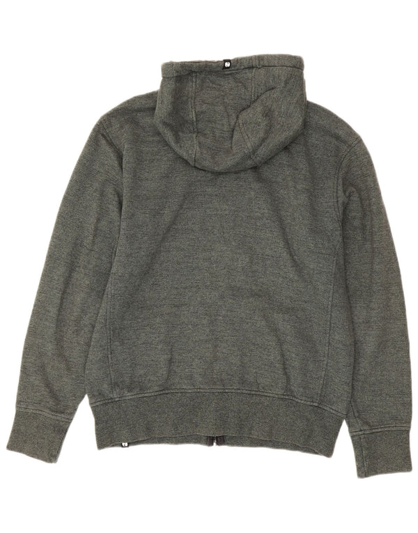 Sneaker Freak Mens Zip Hoodie Sweater Large Green Cotton
