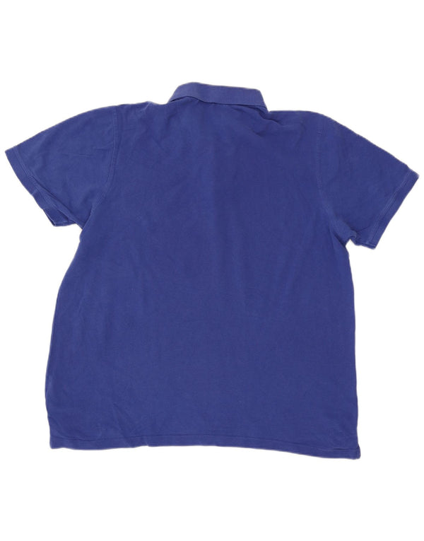 Pierre Cardin Mens Regular Fit Polo Shirt XL Blue Cotton