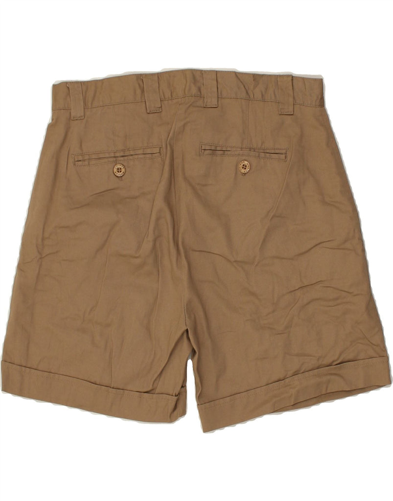 MASTER Mens Chino Shorts IT 50 Large W34  Brown Cotton | Vintage Master | Thrift | Second-Hand Master | Used Clothing | Messina Hembry 