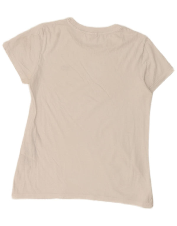Levi's Womens T-Shirt Top UK 10 Small White Cotton