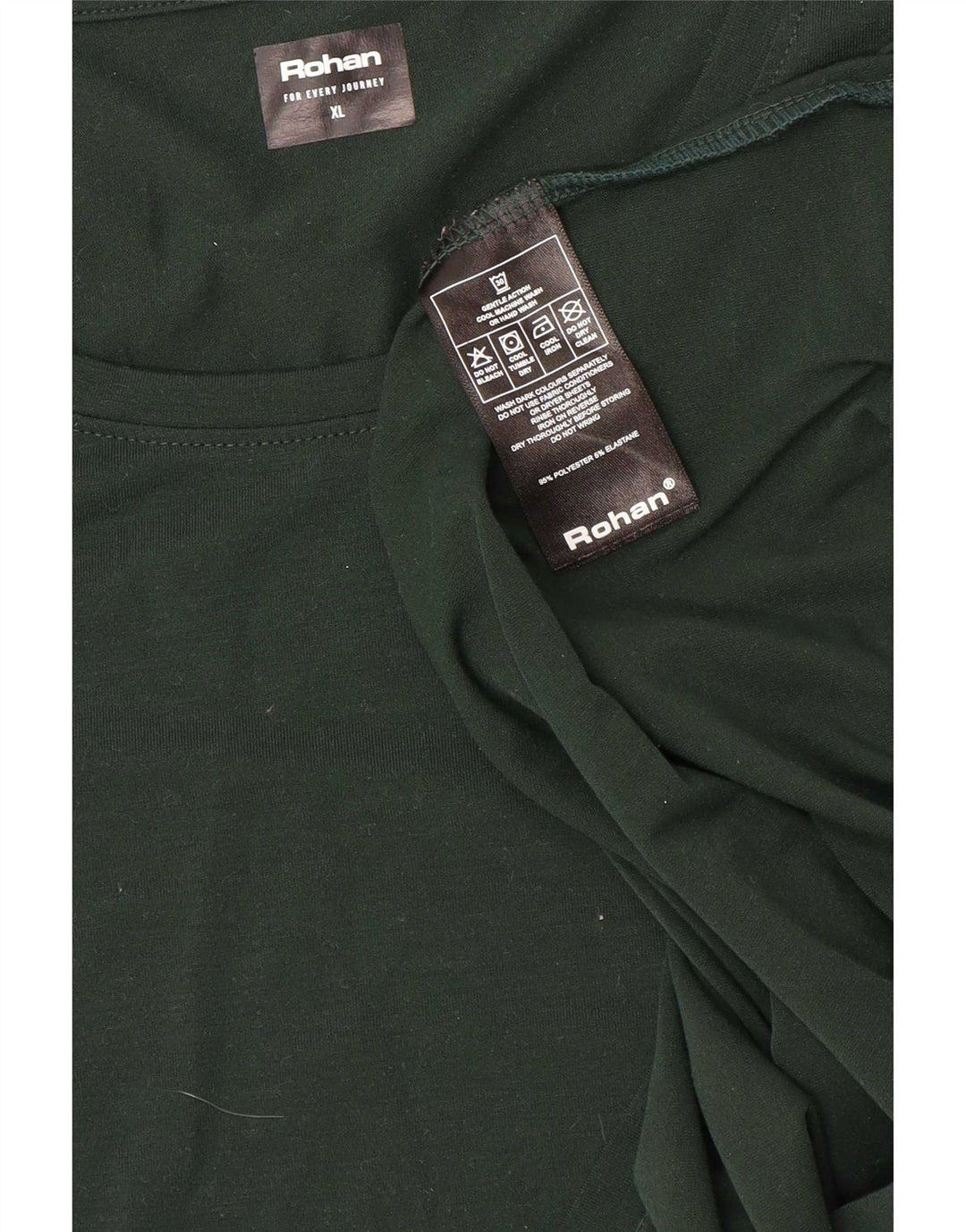 Rohan Mens T-Shirt Top XL Green Polyester