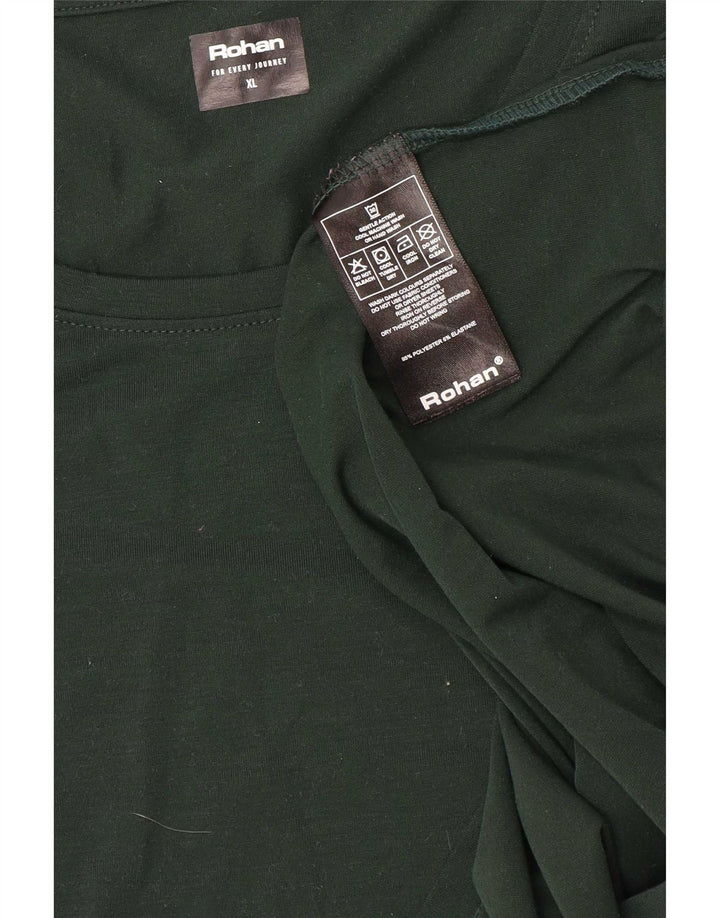 Rohan Mens T-Shirt Top XL Green Polyester