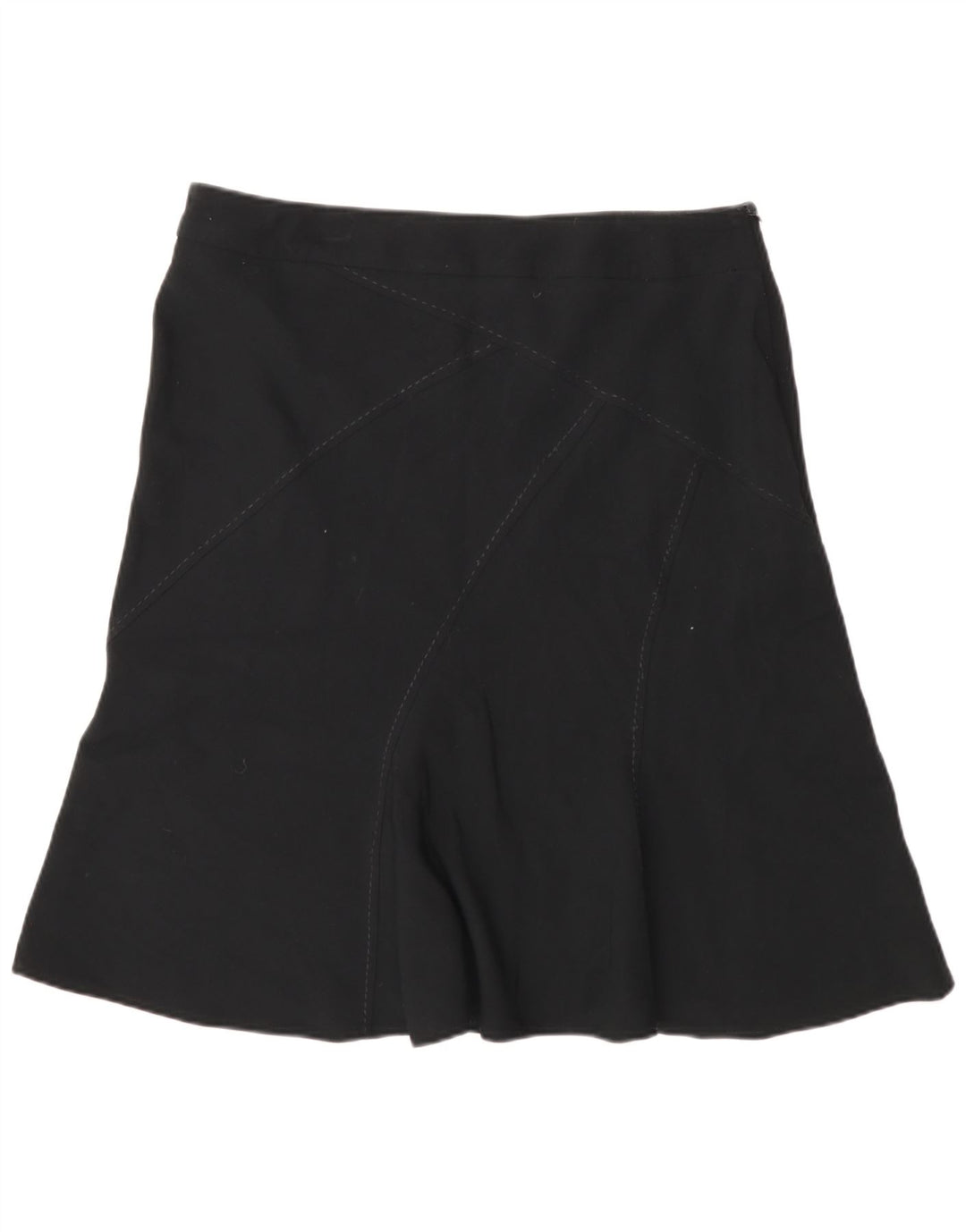 Marks & Spencer Womens A-Line Skirt UK 14 Large W32  Black Polyester