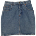 Uniform Womens Denim Skirt W28 Medium Blue Cotton