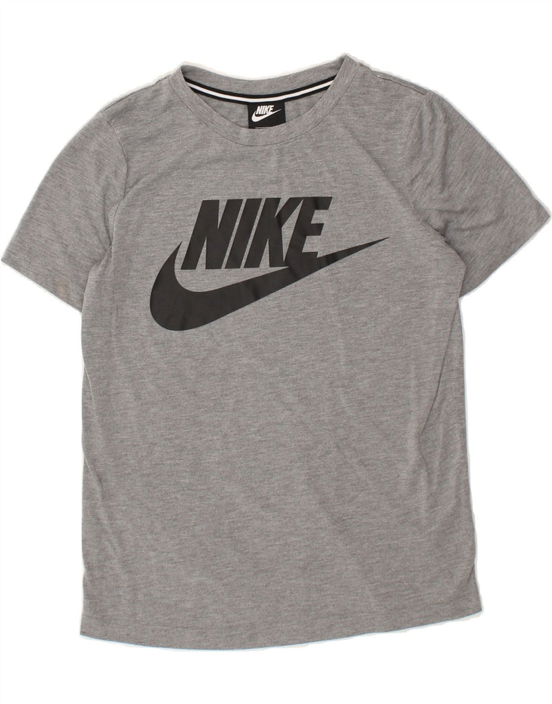 NIKE Mens Graphic T-Shirt Top Small Grey Cotton Vintage Nike and Second-Hand Nike from Messina Hembry 