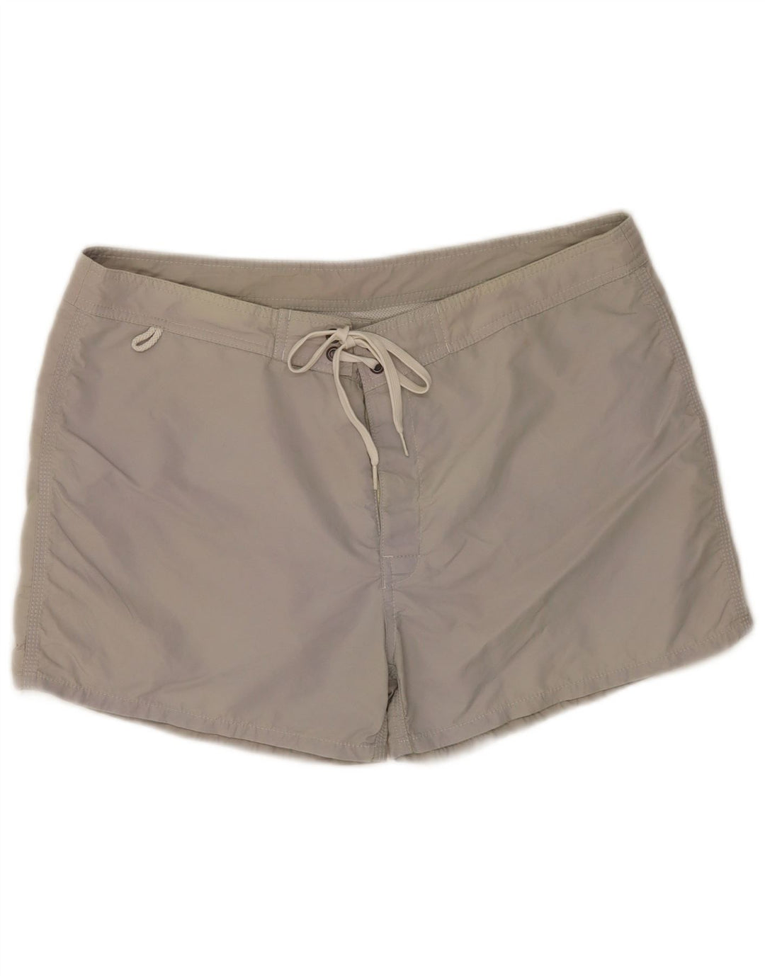 Sundek Mens Swimming Shorts Large  Grey Striped Nylon