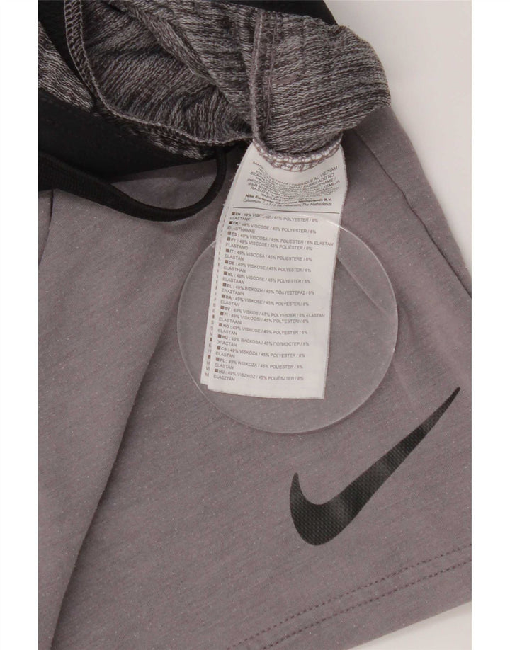 Nike Mens Dri Fit Sport Shorts Medium Grey Viscose