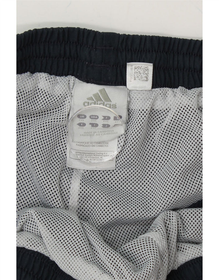 ADIDAS Mens Tracksuit Trousers 2XL Navy Blue Polyester Vintage Adidas and Second-Hand Adidas from Messina Hembry 