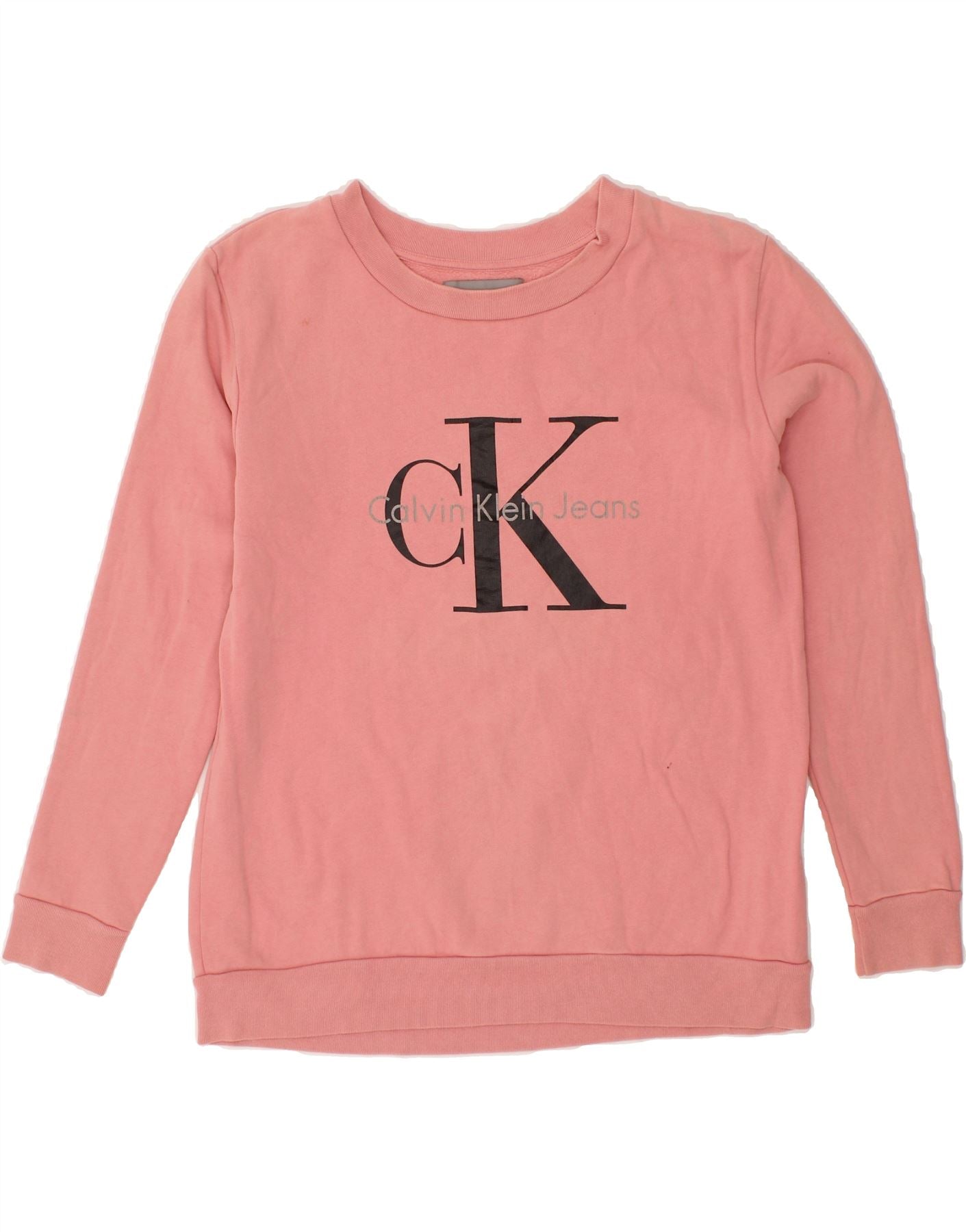 Pink calvin klein jumper womens online