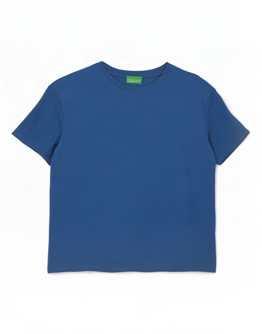 Benetton Womens T-Shirt Top UK 16 Large Blue