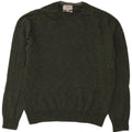 Marks & Spencer Mens Crew Neck Jumper Sweater Medium Green Wool