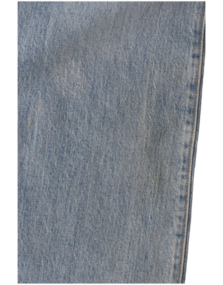 Levi's Womens Ribcage Flared Jeans W31 L32 Blue Cotton