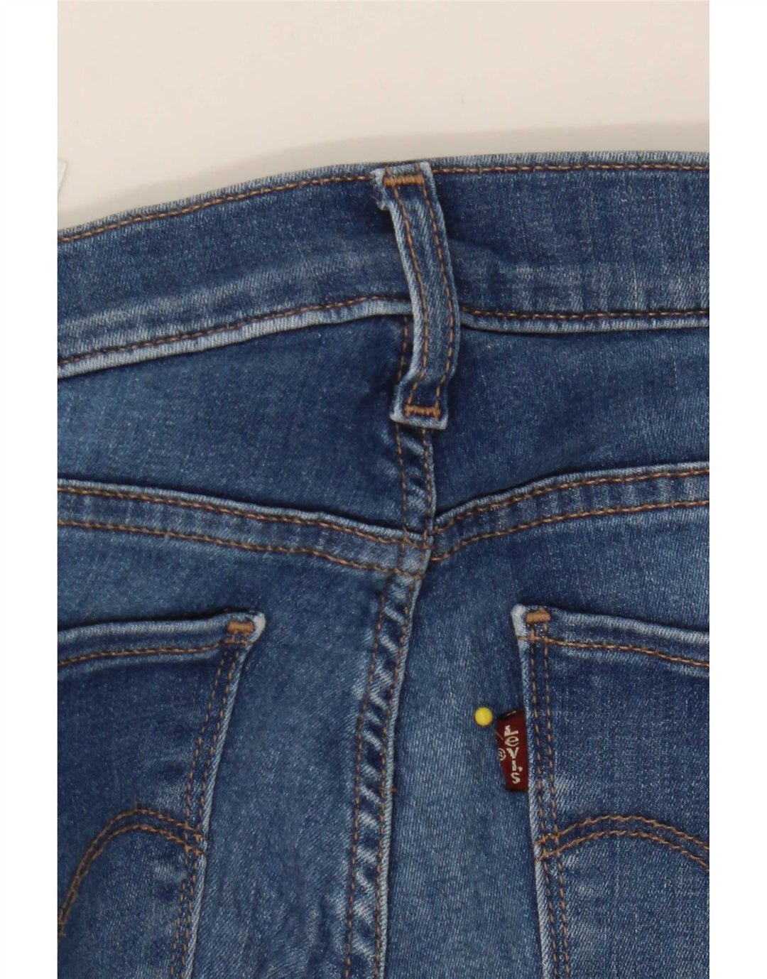 Levi's Womens Slim Skinny Jeans W27 L32 Blue Cotton