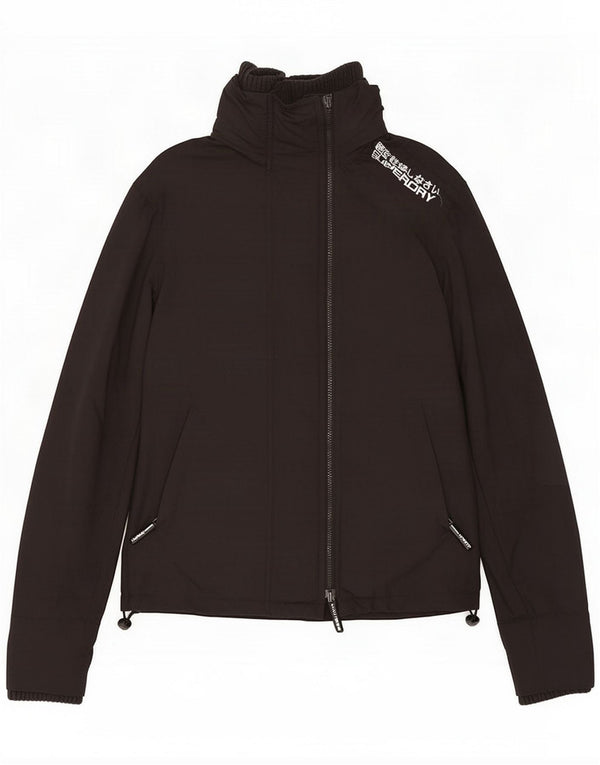 Superdry Mens Rain Jacket UK 36 Small Black