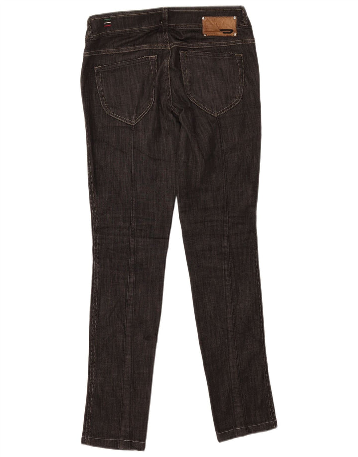 DIESEL Womens Slim Jeans W26 L29 Grey Cotton