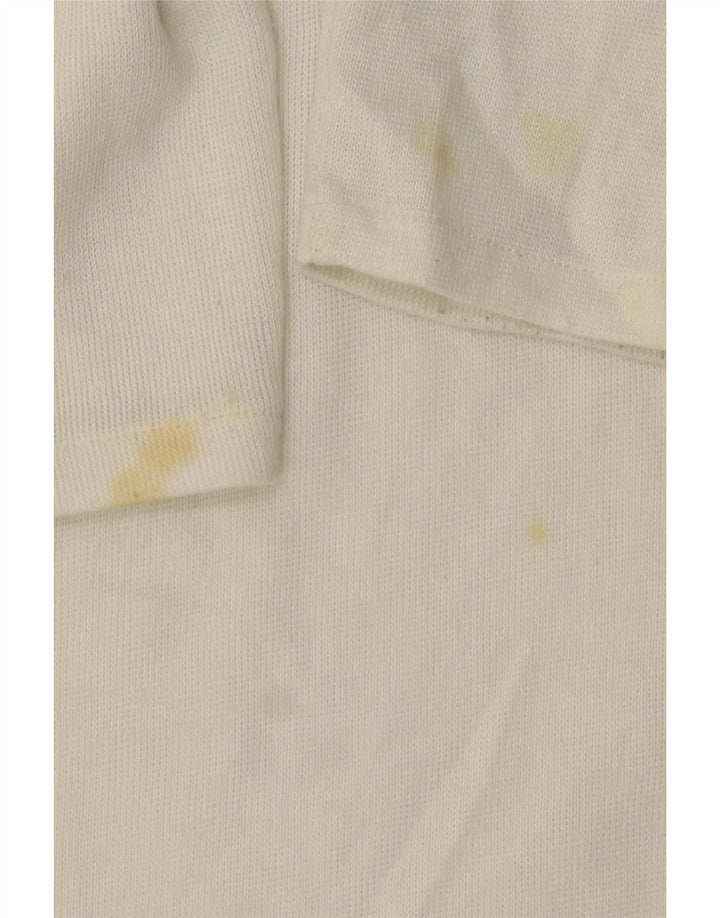 Zara Womens Jumper Dress UK 14 Medium White