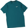 Nike Mens Dri Fit T-Shirt Top Medium Blue Polyester