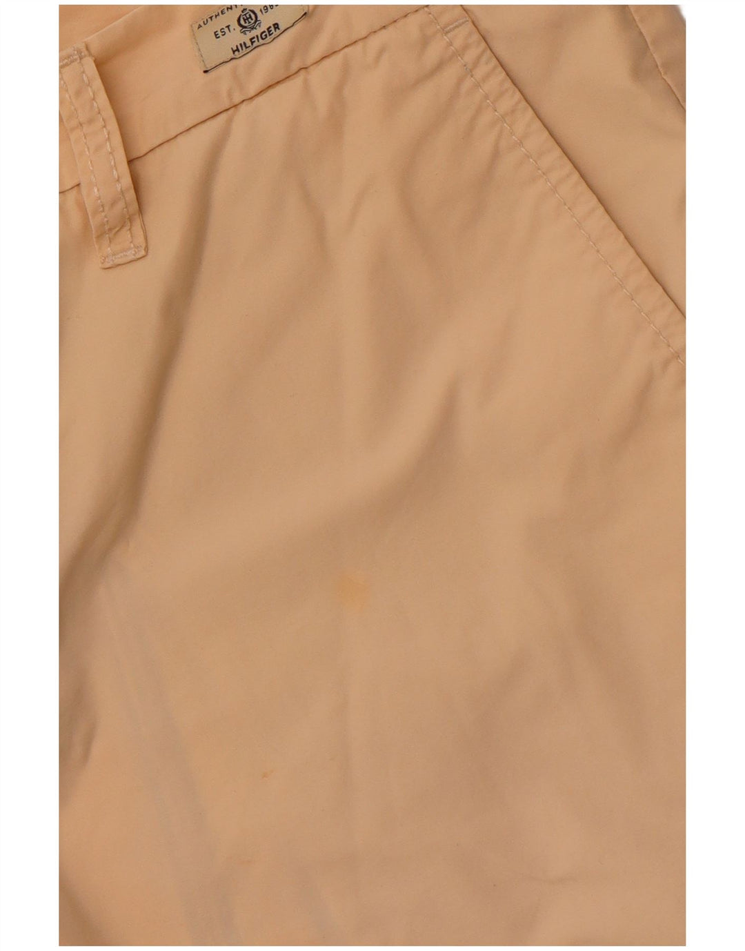 TOMMY HILFIGER Mens Chino Shorts W32 Medium Beige Cotton