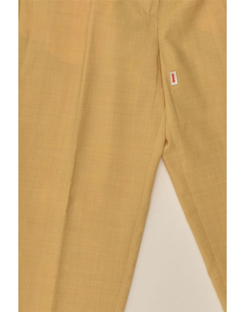 BENETTON Womens High Waist Casual Trousers IT 46 Large W28 L26 Beige | Vintage Benetton | Thrift | Second-Hand Benetton | Used Clothing | Messina Hembry 