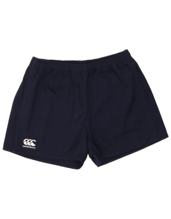 CANTERBURY Mens Swimming Shorts XL  Navy Blue Cotton