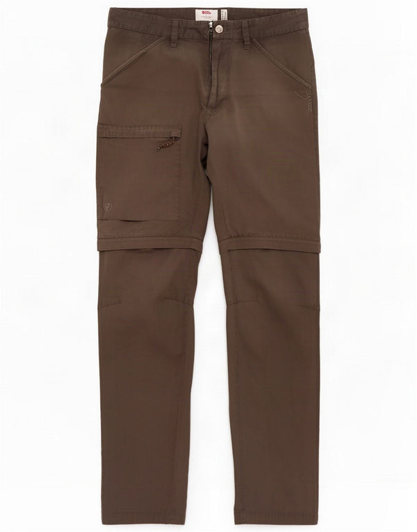 Fjall Raven Mens Straight Cargo Trousers W32 L32 Khaki Polyester