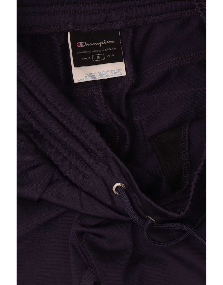 Champion Womens Tracksuit Trousers Joggers UK 10 Small Navy Blue Polyester