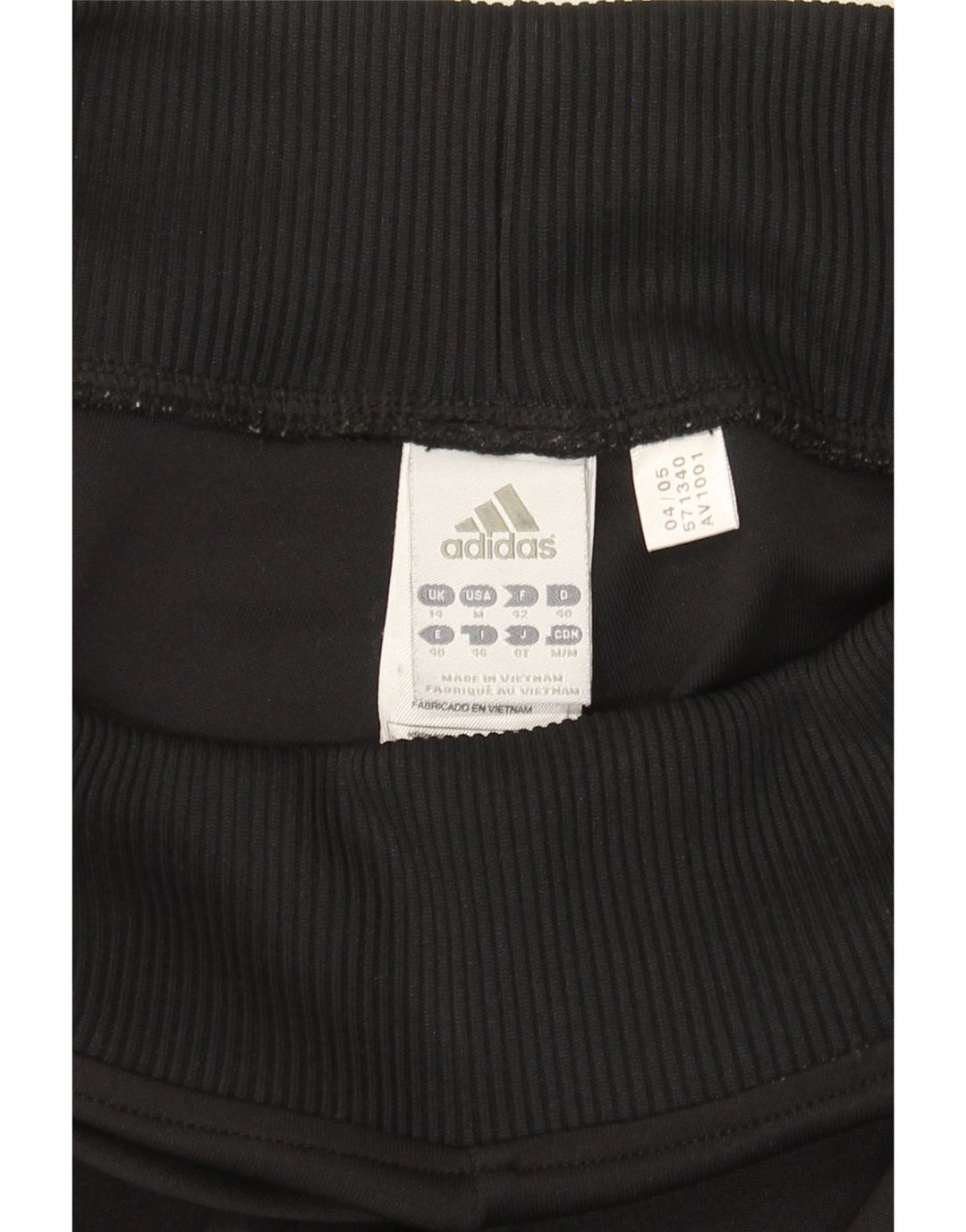 Adidas Womens Tracksuit Trousers UK 14 Medium  Black Polyester